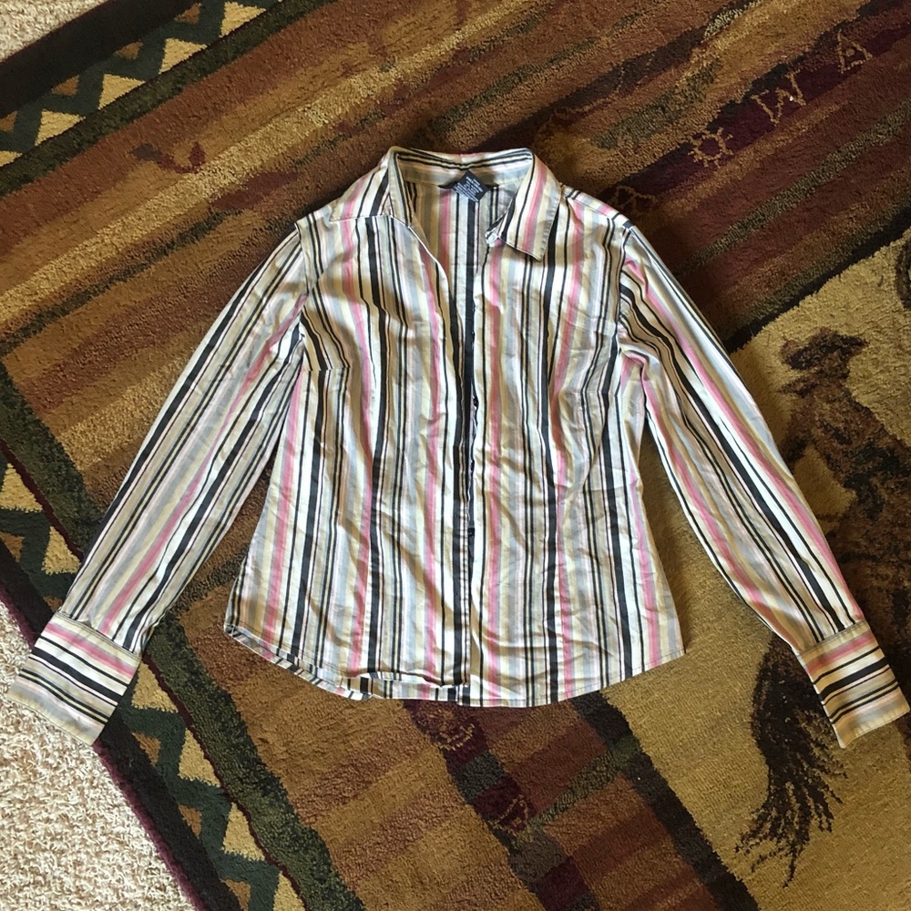 Striped Button Up Shirt